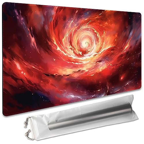 Brettspiel, 35,6 x 61 cm, MTG-Spielmatte, kompatibel mit OCG CCG RPG TCG Playmats (Passionate Flame) von SIXTORE