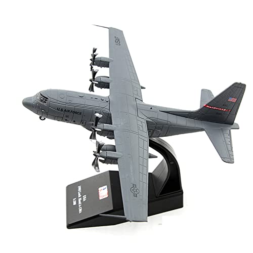 SIourso Militärische Modellflugzeug Militärmodell Im Maßstab 1:200 Ac-130 Gunship Ground-Attack Aircraft Fighter Diecast Metal C-130 Hercules Transport von SIourso