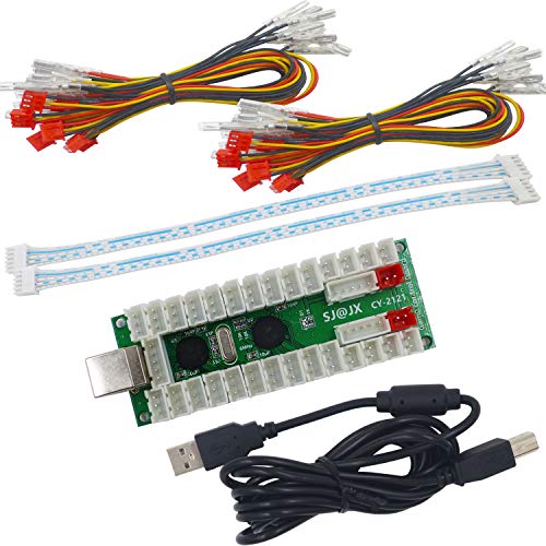 SJ@JX Arcade 2 Player USB Encoder LED 2 Player LED Arcade Kit LED Arcade LED Encoder Board Zero Delay Arcade LED Button SJ@JX Arcade 2 Player USB Encoder LED 2 Player LED Arcade Kit LED Arcade LED Encoder Board Zero Delay Arcade LED Button von SJ@JX
