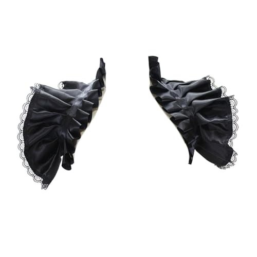 SJHDUNBW EUR Shrug-Kragen, Gothic, Steampunk, Piratenärmel, Schal, elegantes Karnevals- und Cosplay-Kostüm-Accessoire for Frauen(Svart) von SJHDUNBW EUR