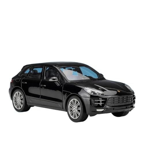 SJOIOOP Fahrzeugmodelle 1:24 Macan Turbo SUV Legierung Automodell Diecast Metall Spielzeugfahrzeuge Automodell Hohe Simulation Sammlung Kindergeschenk(Black) von SJOIOOP