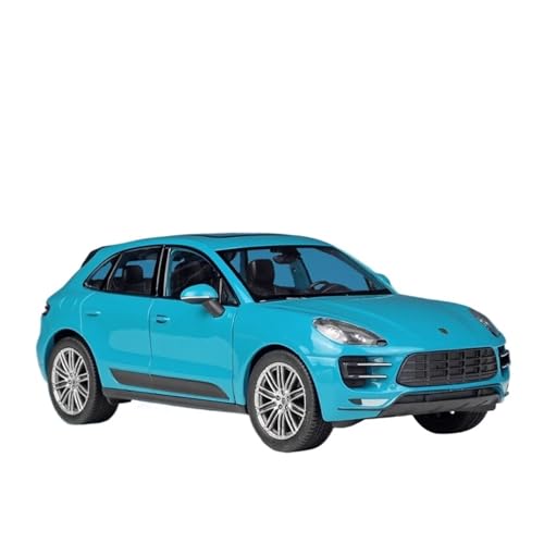 Fahrzeugmodelle 1:24 Macan Turbo SUV Legierung Automodell Diecast Metall Spielzeugfahrzeuge Automodell Hohe Simulation Sammlung Kindergeschenk(Blue) von SJOIOOP