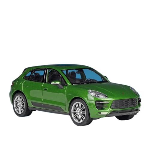 SJOIOOP Fahrzeugmodelle 1:24 Macan Turbo SUV Legierung Automodell Diecast Metall Spielzeugfahrzeuge Automodell Hohe Simulation Sammlung Kindergeschenk(Green) von SJOIOOP