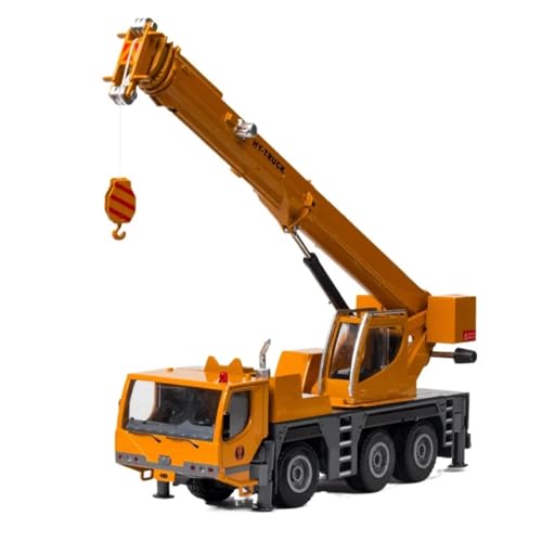 SJOIOOP Fahrzeugmodelle 1:50 Druckguss-Legierung, großer Kranmodellheber, 360 Grad drehbar, Arbeitsplattform, Baustellenkran, Lenktechnik, Automodell, Kindergeschenk von SJOIOOP