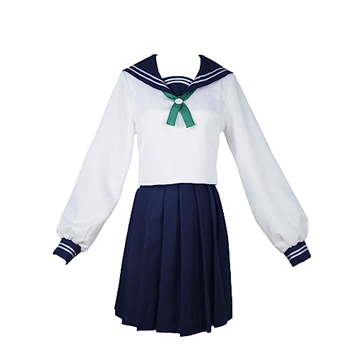 SKAYWHUK Amanai Riko Cosplay Kostüm Japanische Schule JK Uniform Matrosenkleid mit Accessoires für Damen SKAYWHUK Amanai Riko Cosplay Kostüm Japanische Schule JK Uniform Matrosenkleid mit Accessoires für Damen von SKAYWHUK