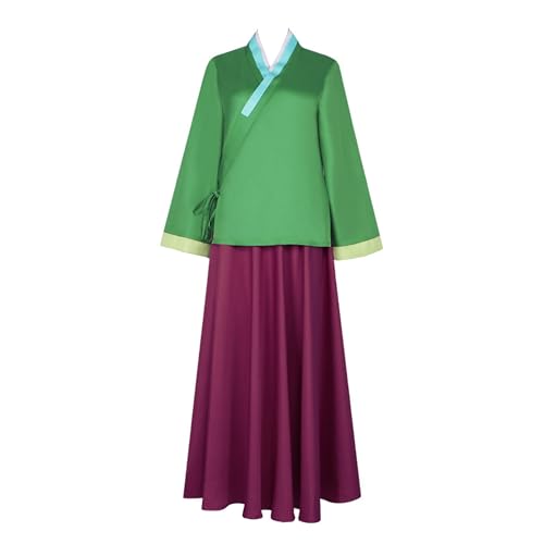 SKAYWHUK Maomao Cosplay Kostüm Maomao Apotheker Kleid Katze Hanfu Perücke Zubehör Komplettset für Frauen SKAYWHUK Maomao Cosplay Kostüm Maomao Apotheker Kleid Katze Hanfu Perücke Zubehör Komplettset für Frauen von SKAYWHUK