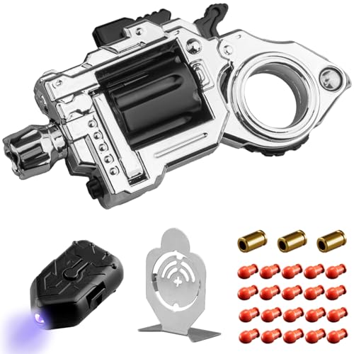 SKEDC Fidget Toys Erwachsene, Legierung Fidget Slider Fidget Clicker Fidget Spinner, EDC Laucher Spielzeug ADHS Tools Executive Desk Toy for Keep Focus & Relief Stress, Cool Gadgets for Men (Silber) SKEDC Fidget Toys Erwachsene, Legierung Fidget Slider Fidget Clicker Fidget Spinner, EDC Laucher Spielzeug ADHS Tools Executive Desk Toy for Keep Focus & Relief Stress, Cool Gadgets for Men (Silber) von SKEDC
