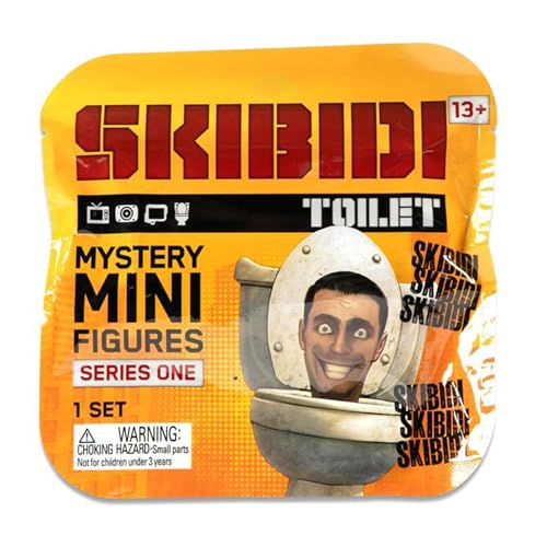 SKIBIDI TOILET 6,3 cm große Mystery-Minifigur SKIBIDI TOILET 6,3 cm große Mystery-Minifigur von SKIBIDI TOILET