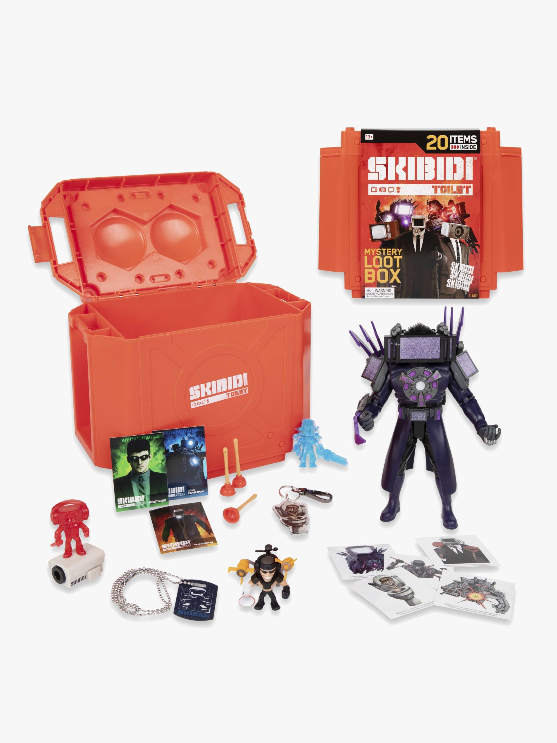 SKIBIDI TOILET Giant Mystery Surprise Box Sammlerstück von SKIBIDI TOILET