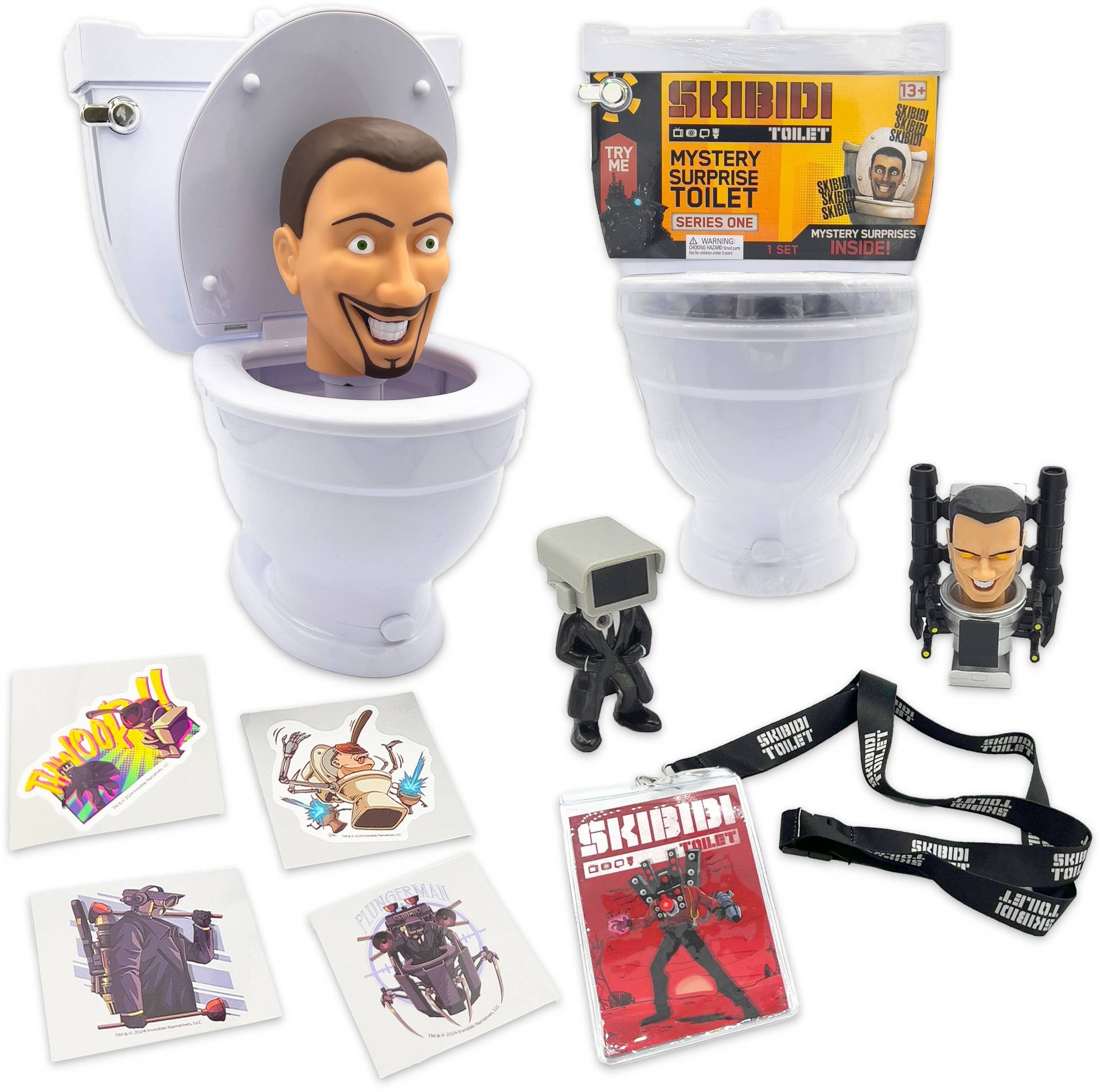 Skibidi Toilet Mystery Surprise Toilet Spielset Skibidi Toilet Mystery Surprise Toilet Spielset von SKIBIDI TOILET