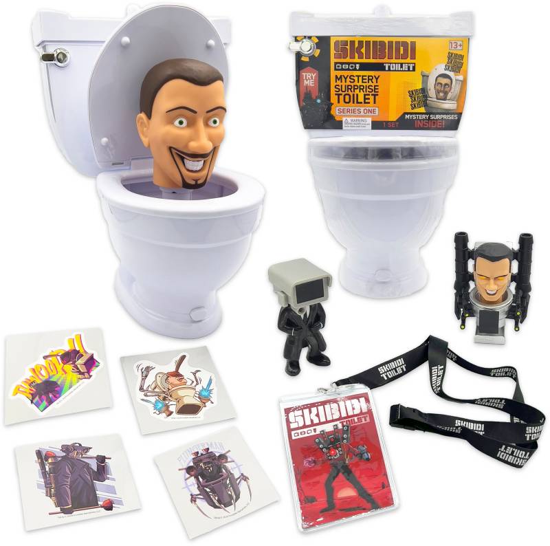 Skibidi Toilet Mystery Surprise Toilet Spielset von SKIBIDI TOILET