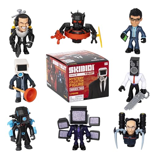 Skibidi Toilet Mystery Suprise Figures Series 2-8 Figures to Collect - Collectible Toy for Children 13+ von SKIBIDI TOILET