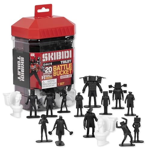 SKIBIDI TOILET Battle Bucket, Sammelfiguren, offizielles Lizenzprodukt SKIBIDI TOILET Battle Bucket, Sammelfiguren, offizielles Lizenzprodukt von SKIBIDI TOILET