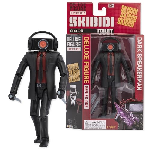 Skibidi Toilet Deluxe Figur Speakerman, Sammelfiguren, offizielles Lizenzprodukt Skibidi Toilet Deluxe Figur Speakerman, Sammelfiguren, offizielles Lizenzprodukt von SKIBIDI TOILET