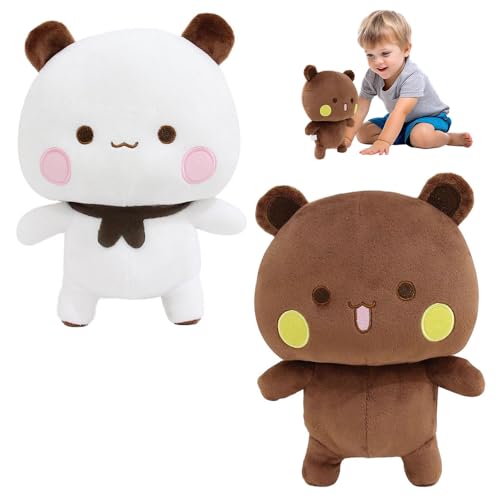 SKIKHN 2 Stück Bubu Dudu Kuscheltier, Bubu und Dudu Plüsch, Bär Panda Bubu Dudu Kuscheltier, Geburtstagsfeiergeschenke Für Jungen Und Mädchen, Spielzeug für Raumdekoration SKIKHN 2 Stück Bubu Dudu Kuscheltier, Bubu und Dudu Plüsch, Bär Panda Bubu Dudu Kuscheltier, Geburtstagsfeiergeschenke Für Jungen Und Mädchen, Spielzeug für Raumdekoration von SKIKHN