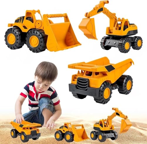 SKIKHN 3PCS Bagger Spielzeug, Sandspielzeug Bagger Sandkasten, Sandspielzeug Auto SKIKHN 3PCS Bagger Spielzeug, Sandspielzeug Bagger Sandkasten, Sandspielzeug Auto von SKIKHN