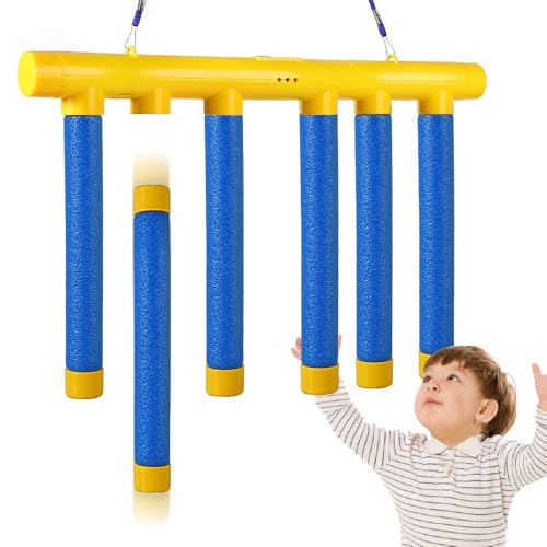 SKIKHN Drop Sticks Game, Catching Sticks Game, 3 Einstellbarer Geschwindigkeit, Fangspiel mit Fallenden Stöcken, Reaktionstraining Spielzeug für Kinder, Reflexe Training, Hand-Auge-Koordination SKIKHN Drop Sticks Game, Catching Sticks Game, 3 Einstellbarer Geschwindigkeit, Fangspiel mit Fallenden Stöcken, Reaktionstraining Spielzeug für Kinder, Reflexe Training, Hand-Auge-Koordination von SKIKHN