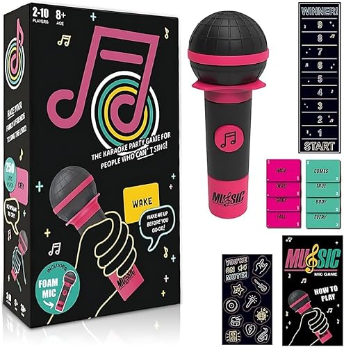 SKIKHN Grab That Mic Spiel,Grab Mic Party Game, Neues Grab Your Mic Partyspiel SKIKHN Grab That Mic Spiel,Grab Mic Party Game, Neues Grab Your Mic Partyspiel von SKIKHN