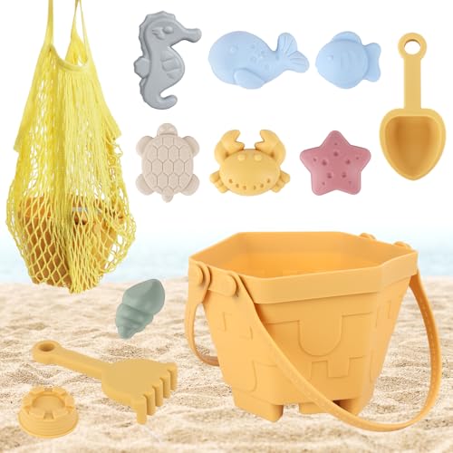 SKIKHN Sandspielzeug Silikon, 12 Pecices Sand Spielzeug Set, Strandspielzeug Kinder, Weich Silikon Strandspielzeug Set, Kinder Sandkasten Spielzeug, Sandkasten Outdoor-Spiele, für Jungen und Mädchen SKIKHN Sandspielzeug Silikon, 12 Pecices Sand Spielzeug Set, Strandspielzeug Kinder, Weich Silikon Strandspielzeug Set, Kinder Sandkasten Spielzeug, Sandkasten Outdoor-Spiele, für Jungen und Mädchen von SKIKHN