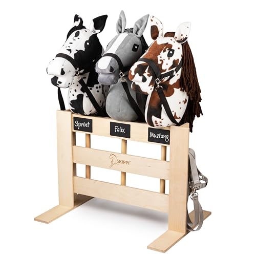 SKIPPI Hobby Horse Paddock für 3 Pferde, Hobby Horse Stall, Pferdestall, Box SKIPPI Hobby Horse Paddock für 3 Pferde, Hobby Horse Stall, Pferdestall, Box von SKIPPI