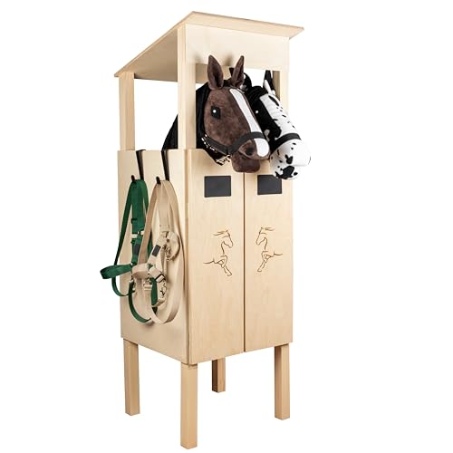 SKIPPI Hobby Horse Stall für 2 Pferde, Hobby Horse Zubehör SKIPPI Hobby Horse Stall für 2 Pferde, Hobby Horse Zubehör von SKIPPI