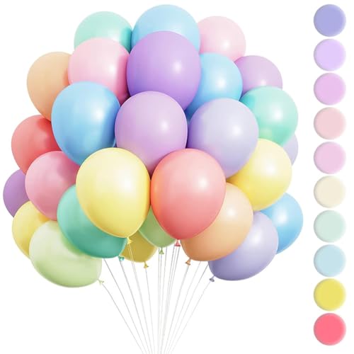100 Stück Makronen Luftballon Regenbogenfarben Pastell Luftballons Bunt Pastell Ballon Girlande Geburtstag Mädchen für Geburtstag Babyparty Hochzeit Baby Shower Verlobung Deko 100 Stück Makronen Luftballon Regenbogenfarben Pastell Luftballons Bunt Pastell Ballon Girlande Geburtstag Mädchen für Geburtstag Babyparty Hochzeit Baby Shower Verlobung Deko von SKIPTHYBER