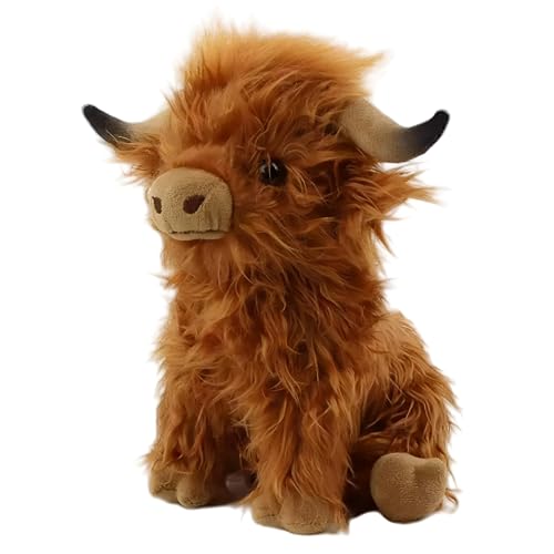 SKIPTHYBER Highland Cow Plush Toy 28cm Kuscheltier Hochlandrind,Hochlandkuh Plüschtier,Hochlandkuh Weichpuppen, Niedliches Plüschtiers Geschenke, für Kinder Party Geburtstag Weihnachten Geschenke SKIPTHYBER Highland Cow Plush Toy 28cm Kuscheltier Hochlandrind,Hochlandkuh Plüschtier,Hochlandkuh Weichpuppen, Niedliches Plüschtiers Geschenke, für Kinder Party Geburtstag Weihnachten Geschenke von SKIPTHYBER