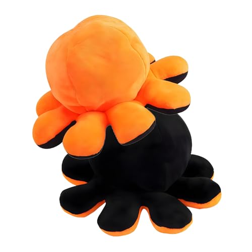SKIPTHYBER Octopus Plüschtier Spielzeug, Oktopus Plüsch, Octopus Kuscheltier, Doppelseitiges Reversible Oktopus Geburtstag Dekorationen Stofftier Geschenk für Kinder Mädchen Jungen Freunde von SKIPTHYBER