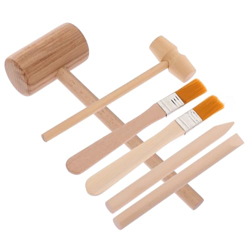 1 Satz Archäologisches Spielzeugset für Teiliges Holzwerkzeugset mit Hammer Meißel und Pinsel für Kreative Lernspiele Entwicklung von Geschicklichkeit und Koordination für Kleine 1 Satz Archäologisches Spielzeugset für Teiliges Holzwerkzeugset mit Hammer Meißel und Pinsel für Kreative Lernspiele Entwicklung von Geschicklichkeit und Koordination für Kleine von SKISUNO