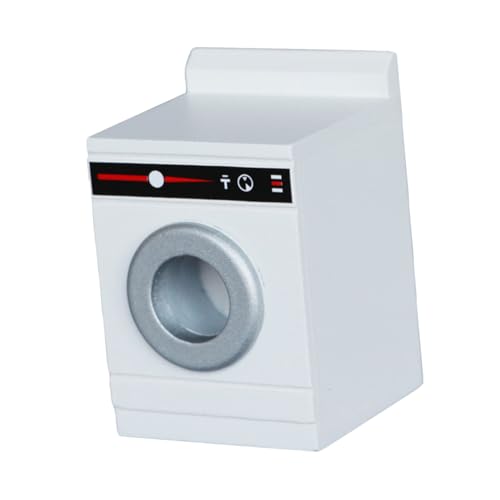 1Stück Holzwaschmaschine für Puppenhäuser Handgefertigtes Holzmodell Perfektes Zubehör für Mini Sammler und DIY Projekte Silberne Tür Kreative Miniaturmöbel 1Stück Holzwaschmaschine für Puppenhäuser Handgefertigtes Holzmodell Perfektes Zubehör für Mini Sammler und DIY Projekte Silberne Tür Kreative Miniaturmöbel von SKISUNO