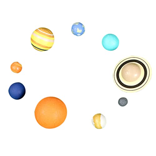 Planet Modelle Lehrspielzeug für Geografie Realistische Planetenformen Langlebiges Material zum Dekorieren von Lernräumen für Farbenfrohe Gestaltung Planet Modelle Lehrspielzeug für Geografie Realistische Planetenformen Langlebiges Material zum Dekorieren von Lernräumen für Farbenfrohe Gestaltung von SKISUNO
