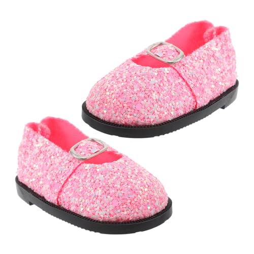 SKISUNO Winzige Schuhe für Puppen Miniatur Puppenhaus Zubehör Pailletten Schuhe Puppen Outfits SKISUNO Winzige Schuhe für Puppen Miniatur Puppenhaus Zubehör Pailletten Schuhe Puppen Outfits von SKISUNO