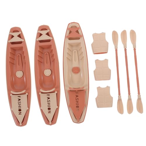 SKISUNO 1 Satz Bootförmige Dekoration aus Kunststoff Teiliges Retro Kanu Modell für Geburtstagspartys und Besondere Anlässe Stabil und Elegant für Sammler und Tischdekoration SKISUNO 1 Satz Bootförmige Dekoration aus Kunststoff Teiliges Retro Kanu Modell für Geburtstagspartys und Besondere Anlässe Stabil und Elegant für Sammler und Tischdekoration von SKISUNO