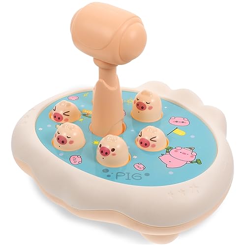 SKISUNO 1 Satz Kinderspielzeug Hammerspiel Interaktives Lernspielzeug für Fördert Hand Auge Koordination und Konzentration mit Cartoon Mole für Frühe Bildung und Stressfreies SKISUNO 1 Satz Kinderspielzeug Hammerspiel Interaktives Lernspielzeug für Fördert Hand Auge Koordination und Konzentration mit Cartoon Mole für Frühe Bildung und Stressfreies von SKISUNO