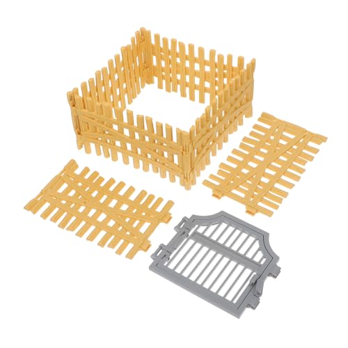 SKISUNO Kleiner Zaun Spielzeug Satz für Kinder Tragbarer Bauernhof Zaun aus PVC Sandkastenzubehör für Rollenspiele Deko Sicheres Spielzeug für Kreative SKISUNO Kleiner Zaun Spielzeug Satz für Kinder Tragbarer Bauernhof Zaun aus PVC Sandkastenzubehör für Rollenspiele Deko Sicheres Spielzeug für Kreative von SKISUNO