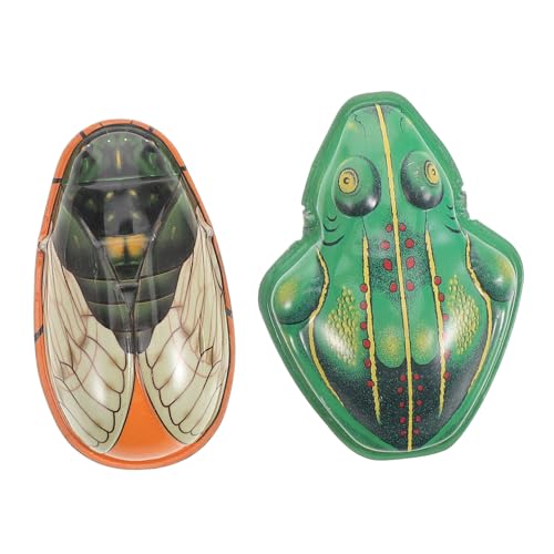 SKISUNO 1 Satz Nostalgisches Zappeln Roboter Hase Frosch Tiere Mini Katzenspielzeug Klein Verrückt Gefälscht Auto Bug Catcher Insekt Tierspielzeug Aufziehen Aufkleber Weißblech SKISUNO 1 Satz Nostalgisches Zappeln Roboter Hase Frosch Tiere Mini Katzenspielzeug Klein Verrückt Gefälscht Auto Bug Catcher Insekt Tierspielzeug Aufziehen Aufkleber Weißblech von SKISUNO