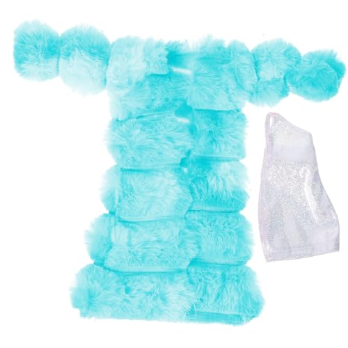 SKISUNO 1 Satz Puppenkleidung für Puppen Plüschweste T Shirt Outfit Wiederverwendbares Zubehör für Kreative Spielmomente für Fotorequisiten und Rollenspiele von SKISUNO