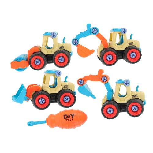 SKISUNO 1 Set DIY Baustellenfahrzeug Zum Zusammenbauen Pädagogisches Lernspielzeug Für Kreatives Für Jungen Und ädchen Bunte Farben Altersgerecht Ab 3 Jahren SKISUNO 1 Set DIY Baustellenfahrzeug Zum Zusammenbauen Pädagogisches Lernspielzeug Für Kreatives Für Jungen Und ädchen Bunte Farben Altersgerecht Ab 3 Jahren von SKISUNO