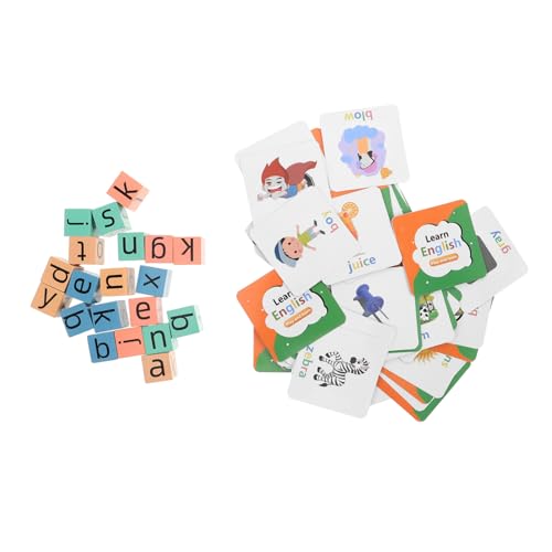 SKISUNO 1 Set Phonics Matching Spiele Für Holz Alphabet Buchstabenblöcke Pädagogische Lese Und Rechtschreibspiele Lernkarten Für Kleinkinder Zum Lernen Im Vorschulalter SKISUNO 1 Set Phonics Matching Spiele Für Holz Alphabet Buchstabenblöcke Pädagogische Lese Und Rechtschreibspiele Lernkarten Für Kleinkinder Zum Lernen Im Vorschulalter von SKISUNO