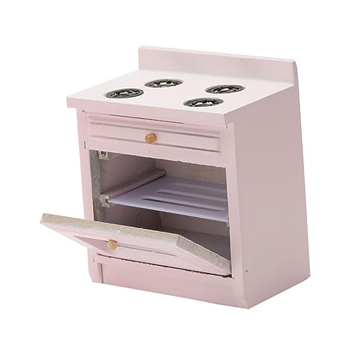 SKISUNO 1 Stück Miniatur Möbel Modell Gasherd für Puppenhaus Mini Küche Zubehör Robust für Kreative DIY Projekte für Wohn und Esszimmerdekoration von SKISUNO