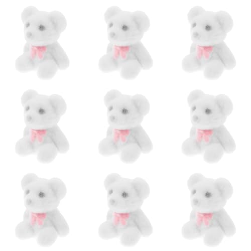 SKISUNO 10 Stück Miniature Bärenfiguren Flauschige Deko für Hochzeit Partys und Süße Kompakte und Vielseitige Dekoration für Zuhause und Garten SKISUNO 10 Stück Miniature Bärenfiguren Flauschige Deko für Hochzeit Partys und Süße Kompakte und Vielseitige Dekoration für Zuhause und Garten von SKISUNO