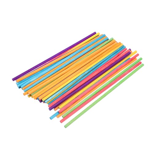 SKISUNO 100 Stück Teiliges Bunte Holzrhythmussticks Pädagogische Instrumentenzubehör für Frühe Musikalische Sichere Glatte Oberfläche für Gruppenaktivitäten und Percussion Instrumente SKISUNO 100 Stück Teiliges Bunte Holzrhythmussticks Pädagogische Instrumentenzubehör für Frühe Musikalische Sichere Glatte Oberfläche für Gruppenaktivitäten und Percussion Instrumente von SKISUNO