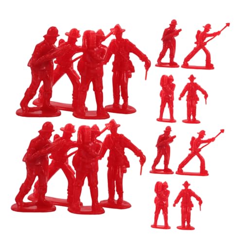 SKISUNO 100 Stück Teiliges Feuerwehrmann Figurenset Realistisch Gestaltete Feuerwehr Spielzeugfiguren mit Werkzeugen für Jungen Mädchen Feuerwehr Themenparty Dekoration und Pädagogisches SKISUNO 100 Stück Teiliges Feuerwehrmann Figurenset Realistisch Gestaltete Feuerwehr Spielzeugfiguren mit Werkzeugen für Jungen Mädchen Feuerwehr Themenparty Dekoration und Pädagogisches von SKISUNO