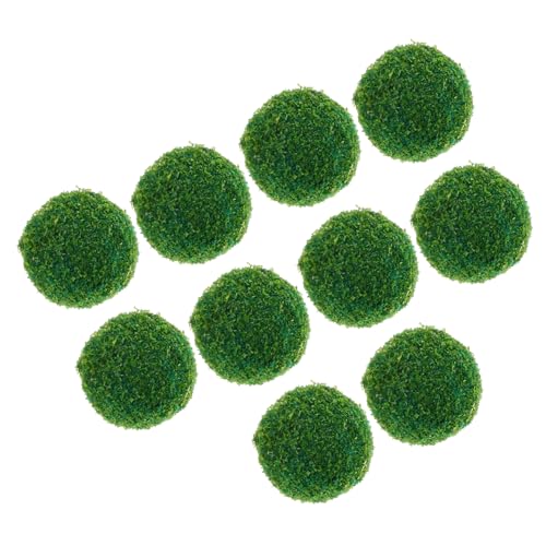 SKISUNO 10Stücke Ball Künstliche Pflanzen für Sandtisch Mikro Landschaften und Puppenhaus Realistische Dekoration für Kreative DIY Projekte Mittelgrün SKISUNO 10Stücke Ball Künstliche Pflanzen für Sandtisch Mikro Landschaften und Puppenhaus Realistische Dekoration für Kreative DIY Projekte Mittelgrün von SKISUNO