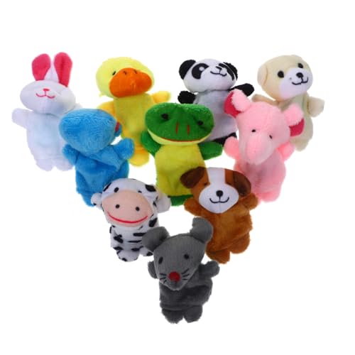 SKISUNO 10Stücke Fingerpuppen aus Handpuppen Tierfiguren für Eltern Junge Mädchen für Interaktive Geschichten und Kreatives SKISUNO 10Stücke Fingerpuppen aus Handpuppen Tierfiguren für Eltern Junge Mädchen für Interaktive Geschichten und Kreatives von SKISUNO