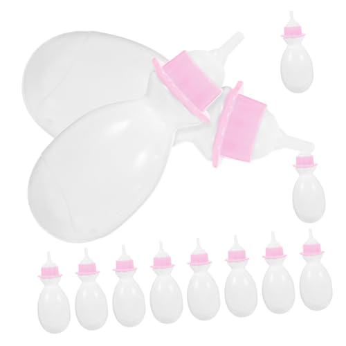 SKISUNO 12Stücke Babyflaschen Puppenflaschen für Rollenspiele Langlebige Kunststoffspielzeuge für Kreative Babypartybevorzugungen und Kinderaktivitäten SKISUNO 12Stücke Babyflaschen Puppenflaschen für Rollenspiele Langlebige Kunststoffspielzeuge für Kreative Babypartybevorzugungen und Kinderaktivitäten von SKISUNO