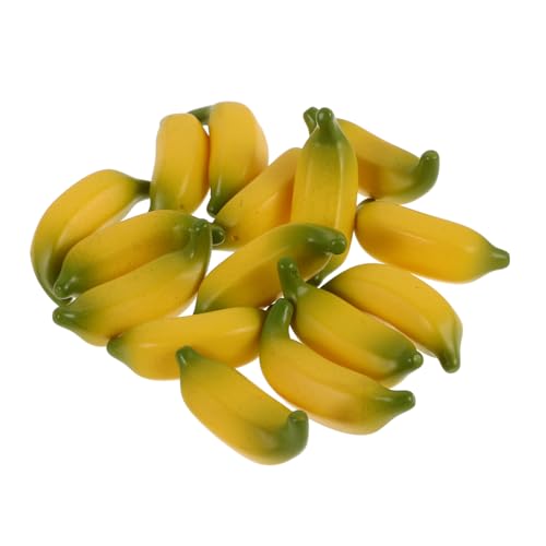 SKISUNO 15Stücke Bananen Realistische Künstliche Bananen aus Lebensechte Mini Früchte für Puppenhaus Dekoration Feengarten Kreative DIY SKISUNO 15Stücke Bananen Realistische Künstliche Bananen aus Lebensechte Mini Früchte für Puppenhaus Dekoration Feengarten Kreative DIY von SKISUNO