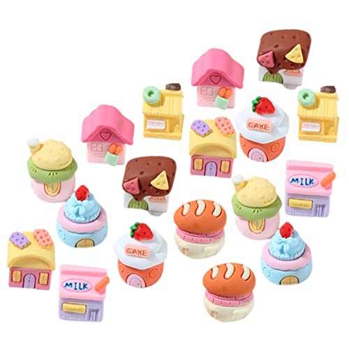 SKISUNO Streudeko Frühling Miniatur Dekorationszubehör DIY Handwerksmaterial Für Kreative Bastelprojekte Cartoon Ornament Aus Hochwertigem Resin Für Mikro Landschaften Und Kreative Ästhetik Deko von SKISUNO