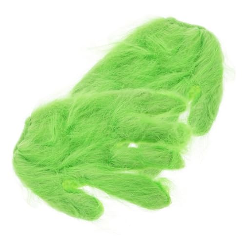 SKISUNO 1Paar Halloween Cosplay Grüne Monster Furry Handhandschuhe Kostüm Zubehör Lustige Halloween Dekorationen Für Erwachsene SKISUNO 1Paar Halloween Cosplay Grüne Monster Furry Handhandschuhe Kostüm Zubehör Lustige Halloween Dekorationen Für Erwachsene von SKISUNO