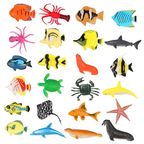 SKISUNO 1Satz Aquariumfiguren Teiliges Meerestiere Figuren aus Langlebigem Realistische Dekoration für Aquarien für Aquariumschmuck und Kindgerechte Spielzeuge SKISUNO 1Satz Aquariumfiguren Teiliges Meerestiere Figuren aus Langlebigem Realistische Dekoration für Aquarien für Aquariumschmuck und Kindgerechte Spielzeuge von SKISUNO